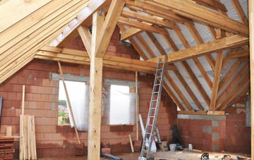 Denham Corner attic trusses